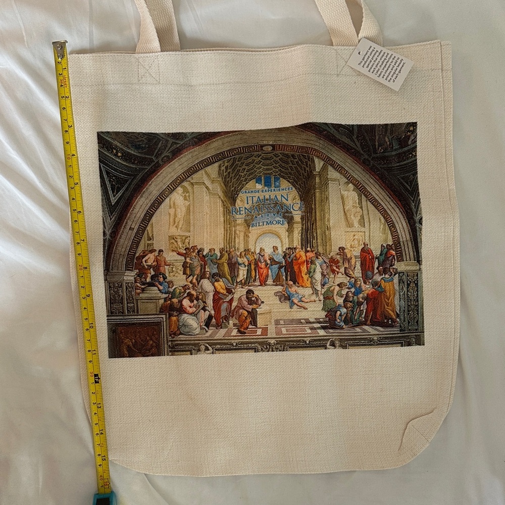 Artistic Canvas Tote Bag